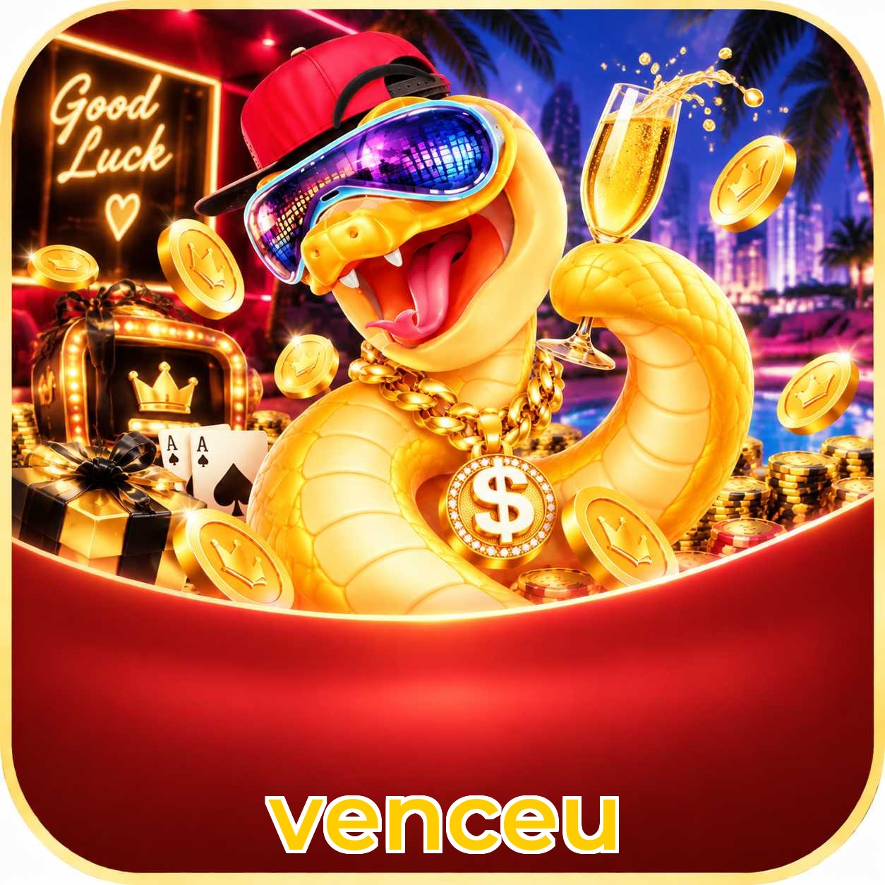 venceu Logo